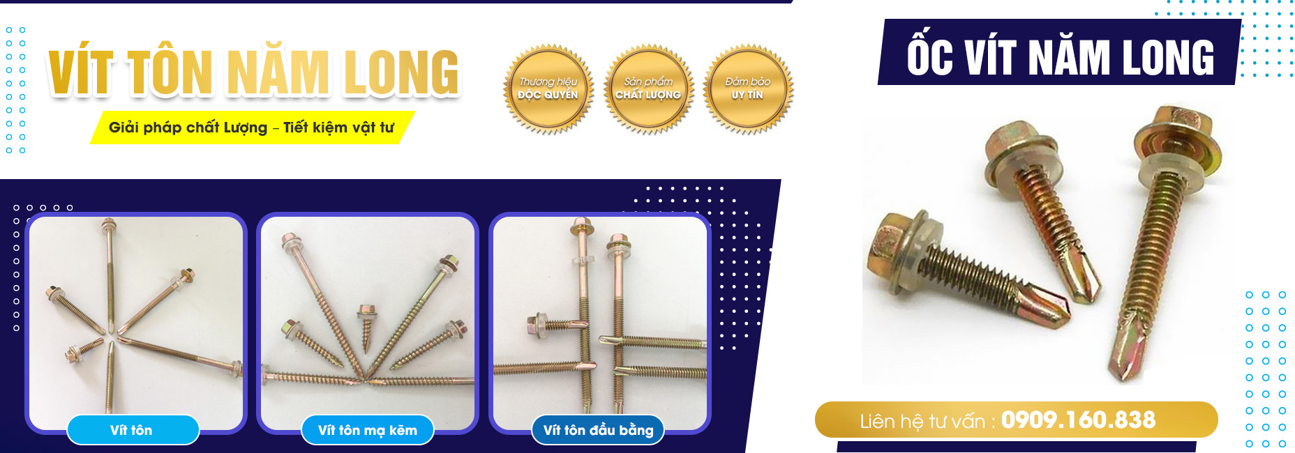CÔNG TY TNHH CÔNG NGHIỆP ỐC VÍT NĂM LONG