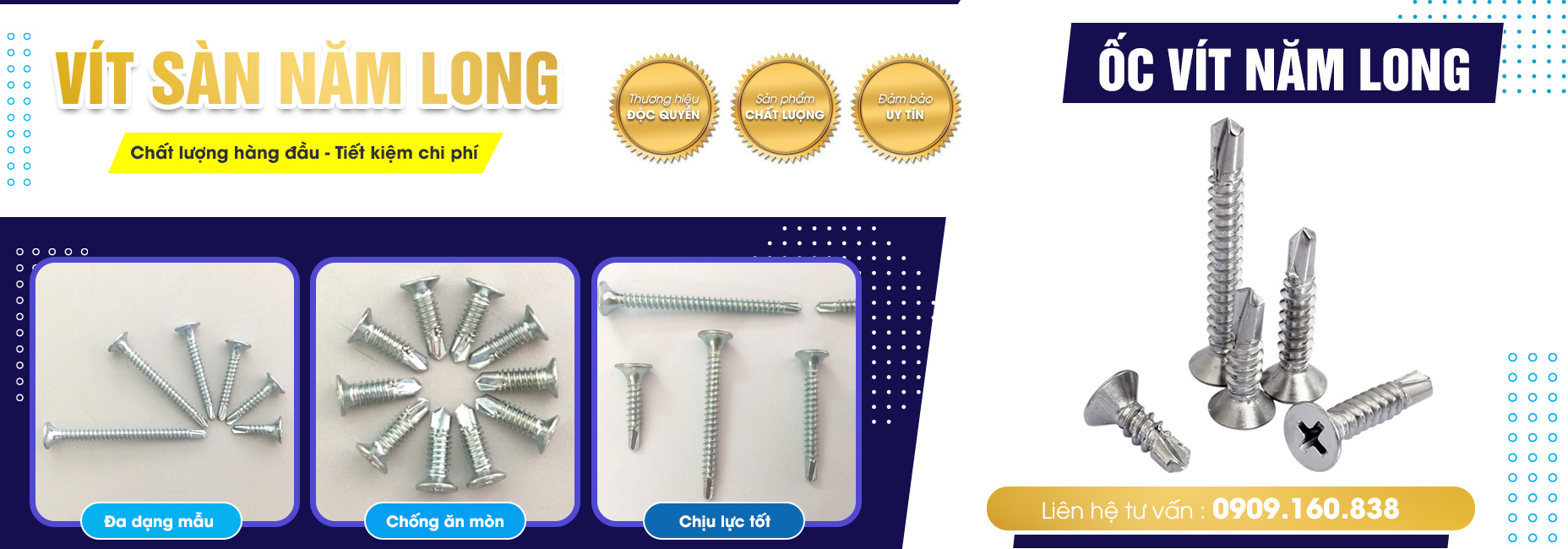CÔNG TY TNHH CÔNG NGHIỆP ỐC VÍT NĂM LONG
